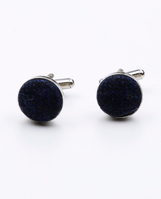 Boutons de Manchette Bleu n°2 en Laine | Claude - Unipap's