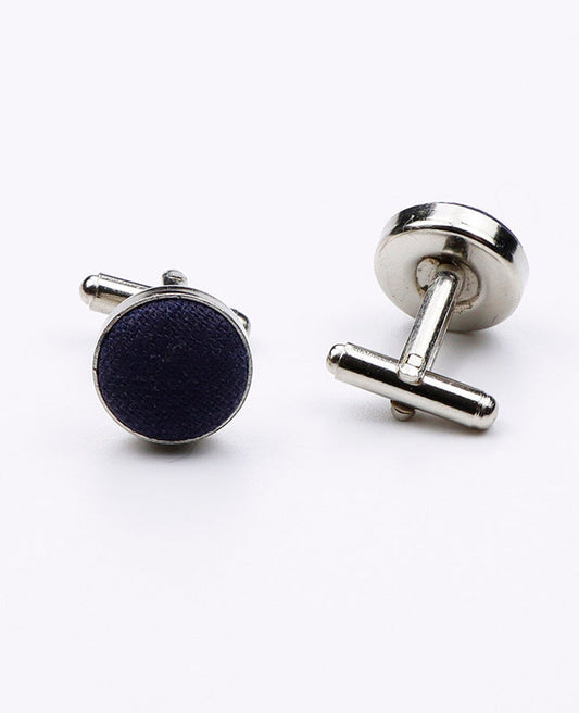 Boutons de Manchette Bleu n°7 Homme en Coton | Edgard | Unipap's