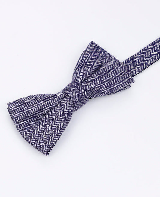 Noeud Papillon Bleu Homme en Laine | Norbert - Unipap's