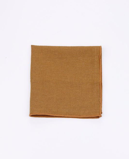 Pochette de Costume Marron Homme en Coton | Edgard | Unipap's