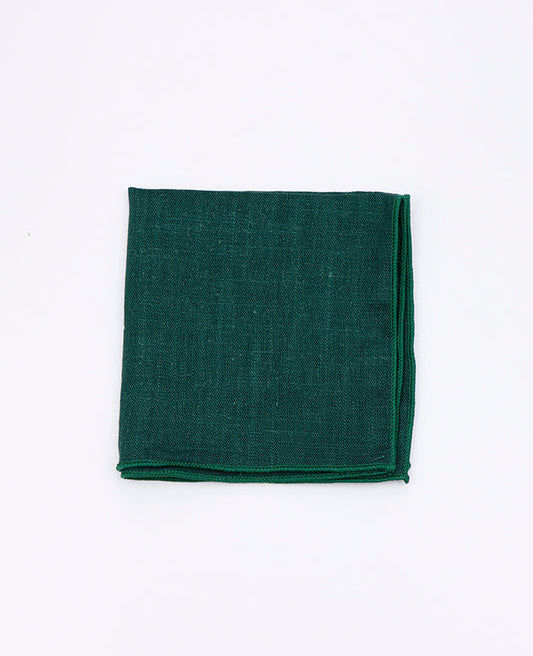 Pochette de Costume Vert n°4 Homme en Coton | Edgard | Unipap's
