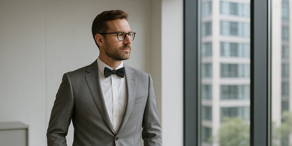 Comment porter le nœud papillon au bureau pour un look homme élégant Immagine