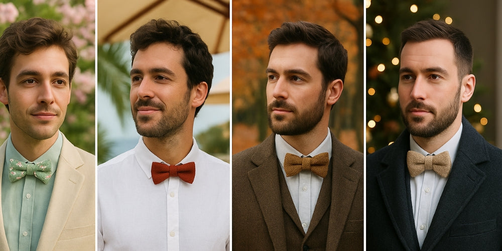 Comment styliser vos nœuds papillon selon les saisons Immagine