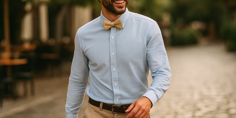 Les avantages des nœuds papillon tricot pour un style décontracté chic Immagine