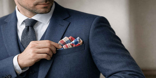 Quelle pochette de costume choisir avec une chemise blanche ?