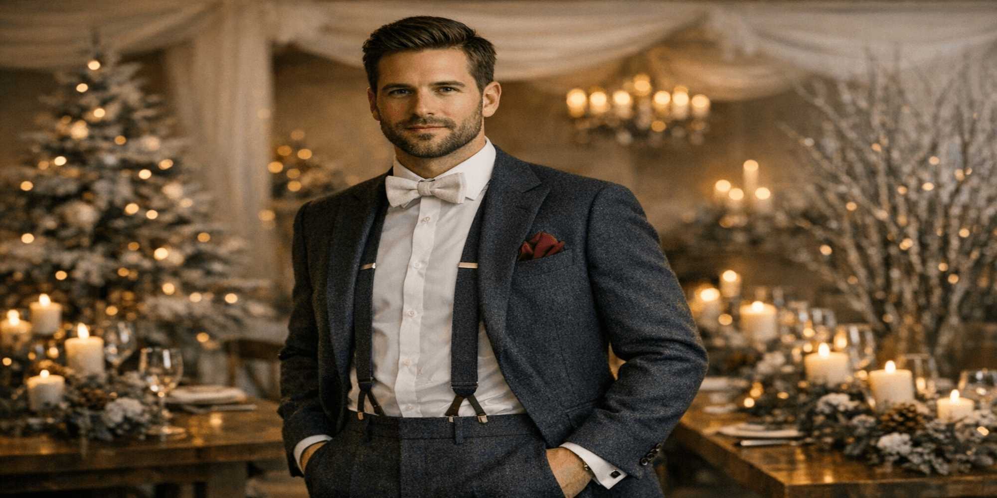 Quelles bretelles choisir pour un mariage d’hiver élégant ? Immagine