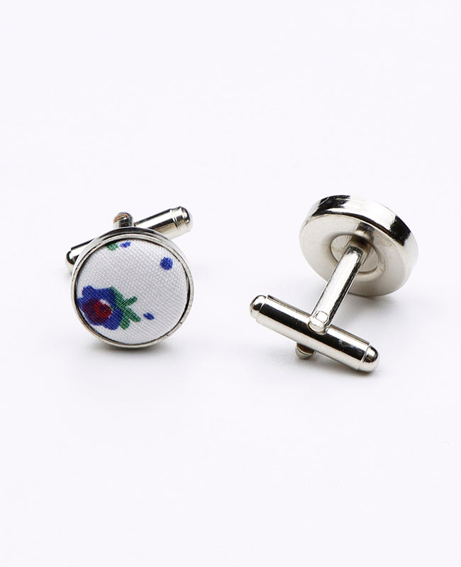 Gemelli Liberty Bianco n°1 in Cotone | Gaspard - Unipap's