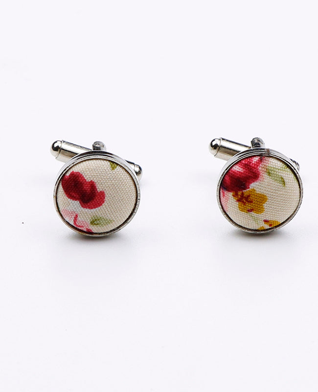 Gemelli Liberty Bianco n°4 in Cotone «Charles»