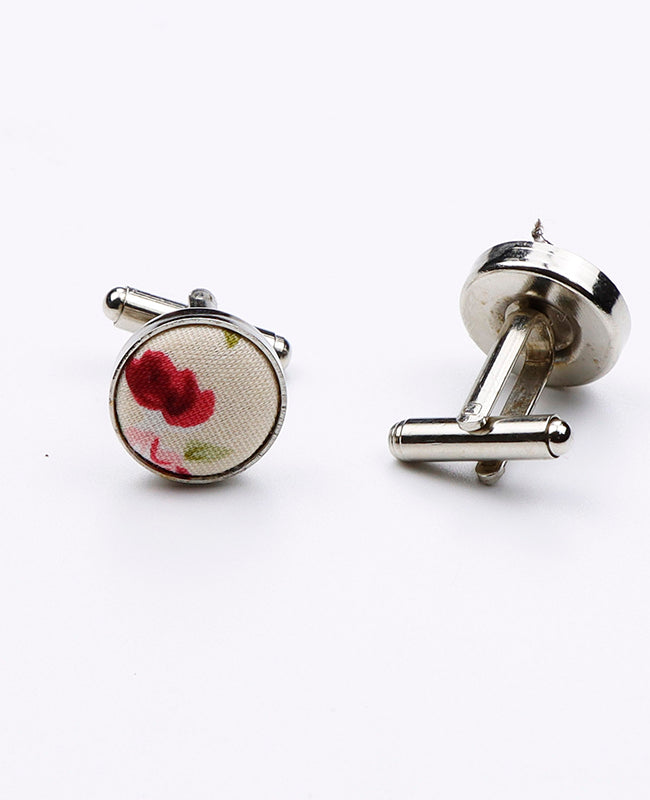 Gemelli Liberty Bianco n°4 in Cotone | Charles - Unipap's