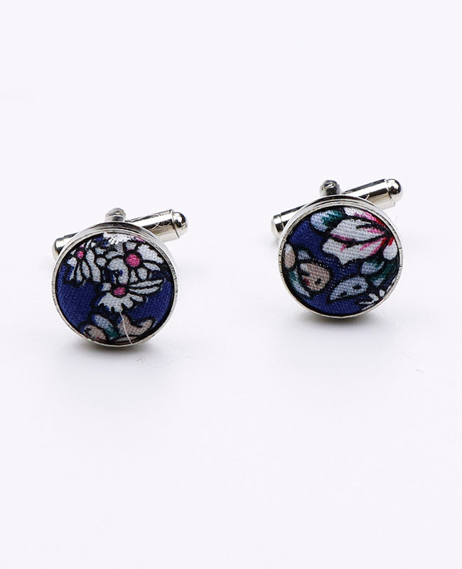 Gemelli Liberty Blu n°10 in Cotone | Gaspard - Unipap's