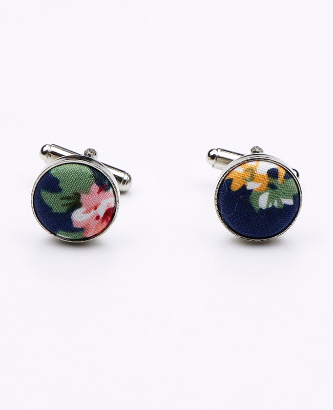 Gemelli Liberty Blu n°2 in Cotone | Charles - Unipap's