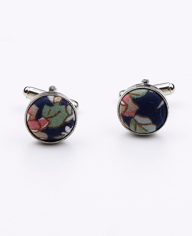 Gemelli Liberty Blu n°3 in Cotone | Charles - Unipap's