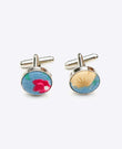 Gemelli Liberty Blu n°4 in Cotone | Gaspard - Unipap's