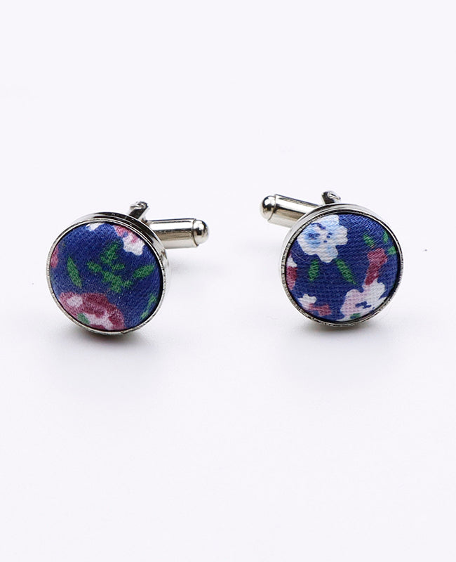 Gemelli Liberty Blu n°7 in Cotone | Gaspard - Unipap's