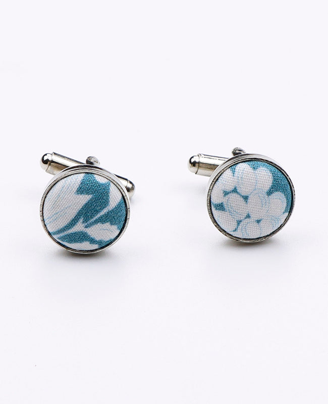 Gemelli Liberty Blu n°9 in Cotone | Gaspard - Unipap's