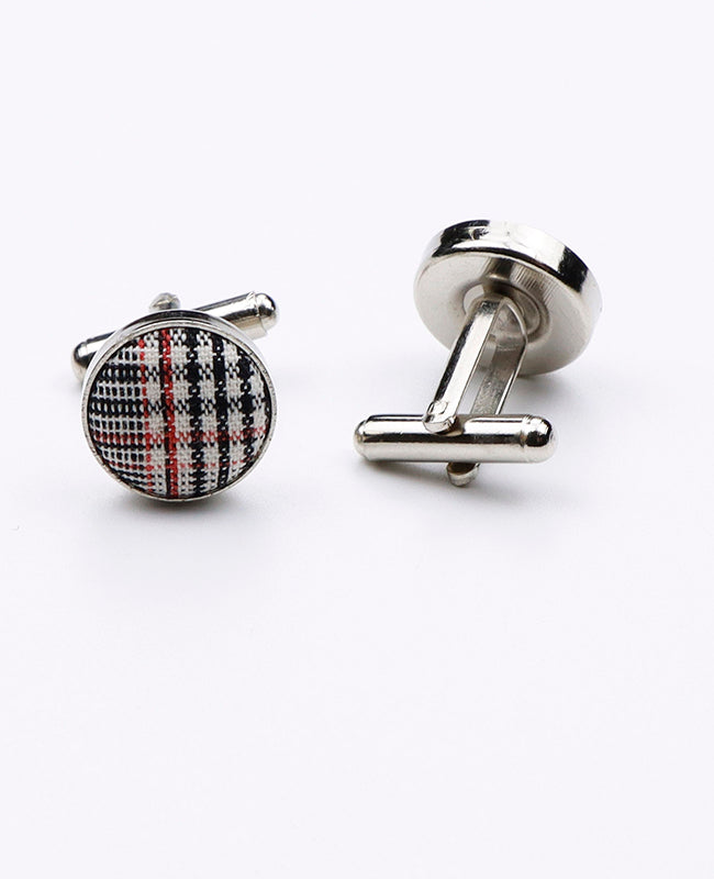 Gemelli Tartan Grigio n°2 in Cotone | Marcel - Unipap's