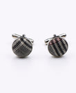 Gemelli Tartan Grigio n°3 in Cotone | Marcel - Unipap's
