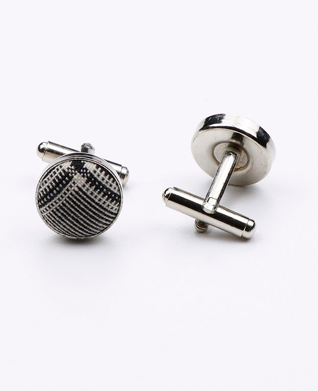 Gemelli Tartan Grigio n°3 in Cotone | Marcel - Unipap's