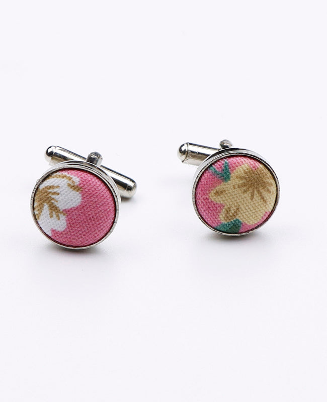 Gemelli Liberty Rosa n°3 in Cotone | Gaspard - Unipap's