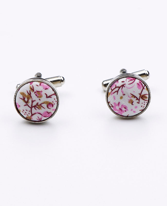 Gemelli Liberty Rosa n°4 in Cotone | Gaspard - Unipap's