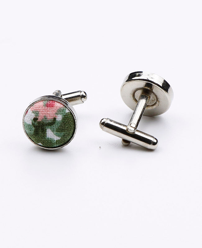 Gemelli Liberty Verde n°3 in Cotone | Gaspard - Unipap's