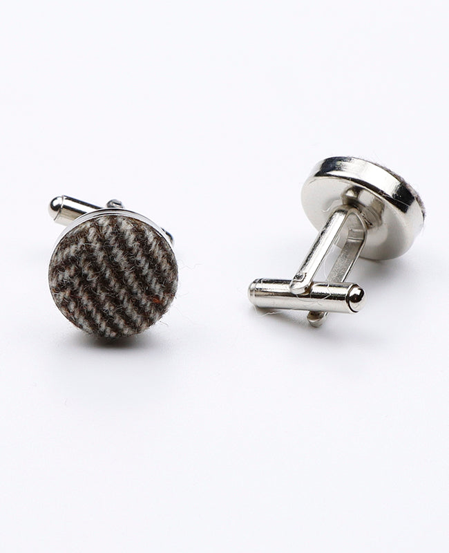 Gemelli Tartan Grigio n°1 in Lana | Norbert - Unipap's