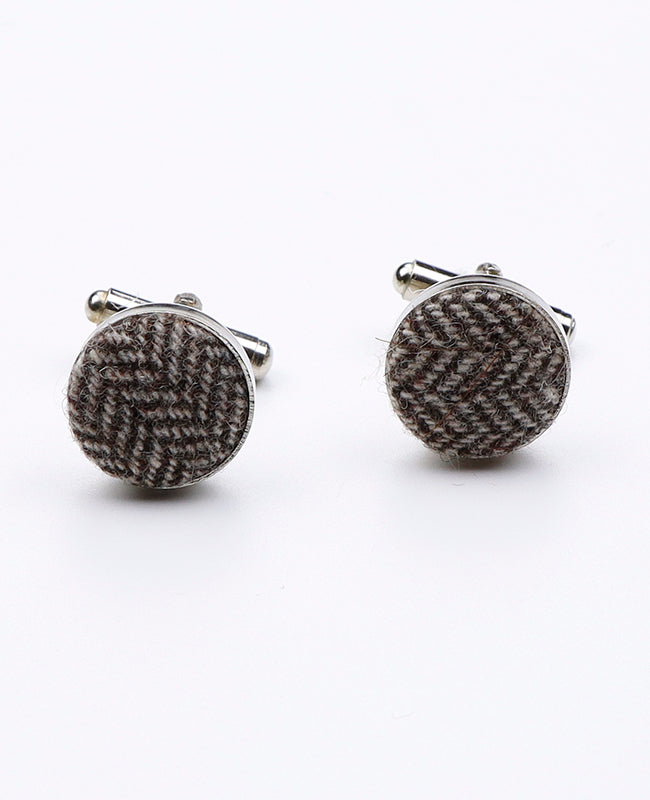 Gemelli Tartan Grigio n°3 in Lana | Norbert - Unipap's