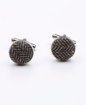 Gemelli Tartan Grigio n°3 in Lana | Norbert - Unipap's