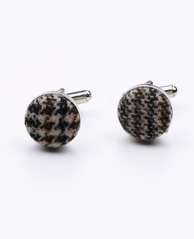 Gemelli Tartan Grigio n°6 in Lana | Norbert - Unipap's