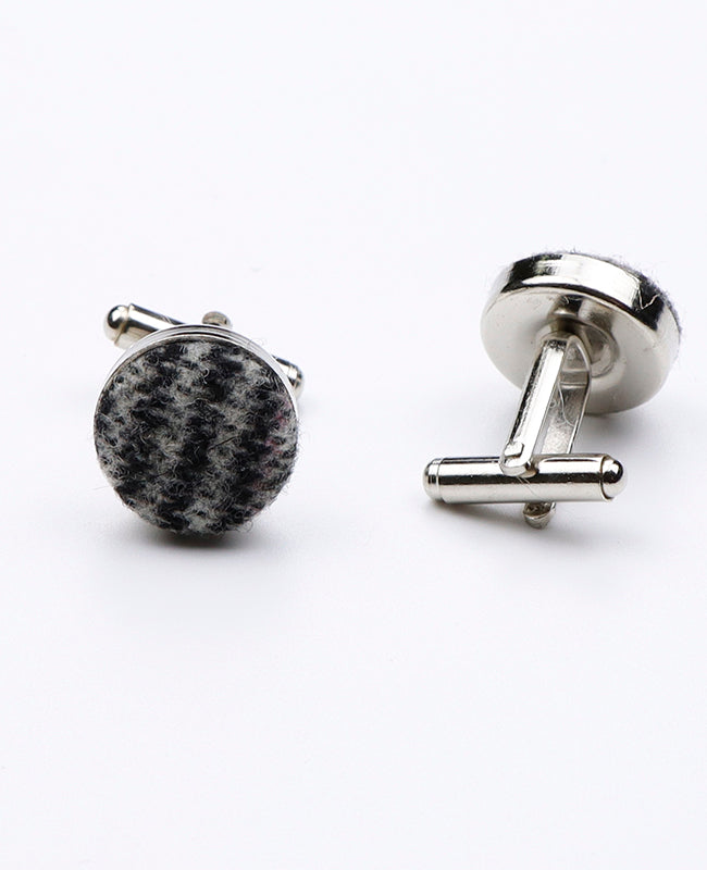 Gemelli Tartan Grigio n°7 in Lana | Norbert - Unipap's
