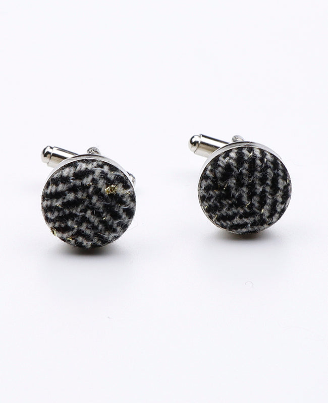 Gemelli Tartan Grigio n°8 in Lana | Norbert - Unipap's