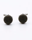 Boutons de Manchette Vert n°3 en Laine | Claude - Unipap's