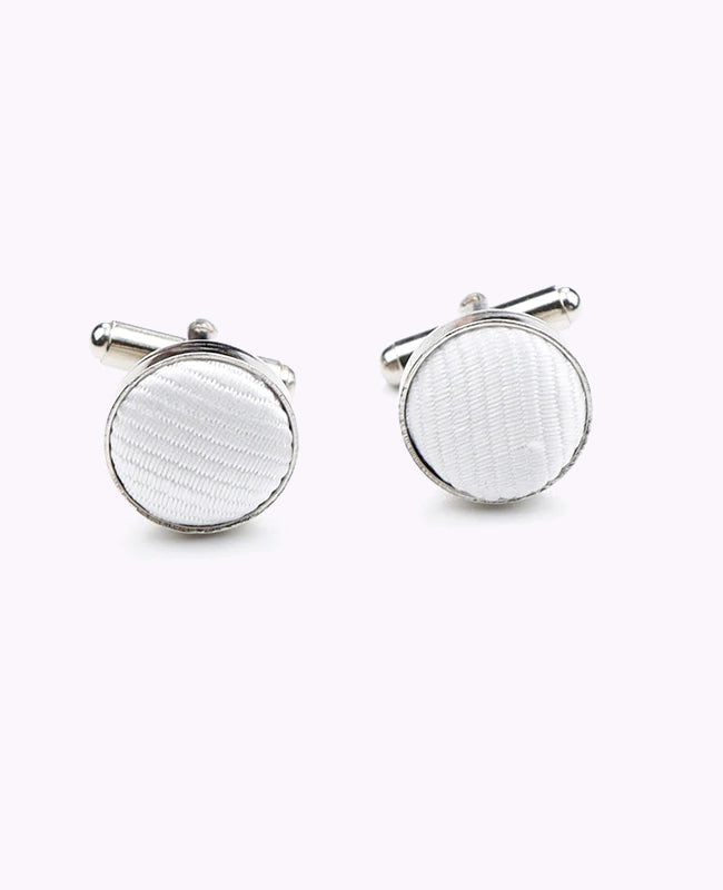 Gemelli Bianco in Poliestere «Lucien»