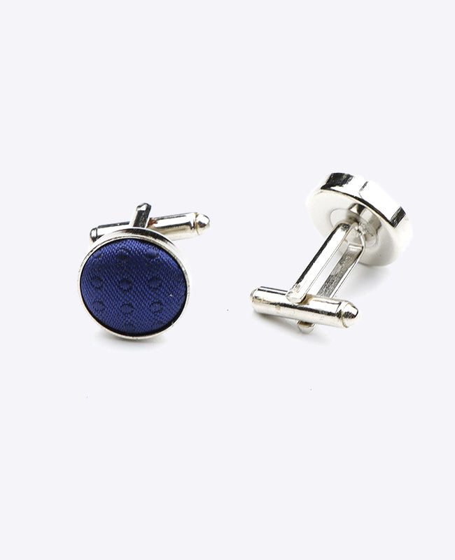 Gemelli Blu n°3 A Pois in Poliestere «Louis»