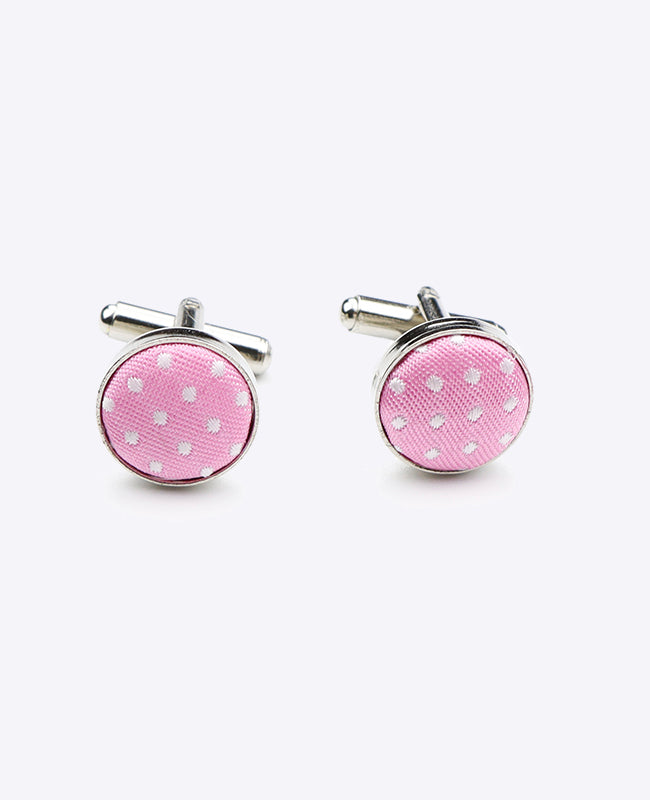 Gemelli Rosa n°1 A Pois in Poliestere «Louis»