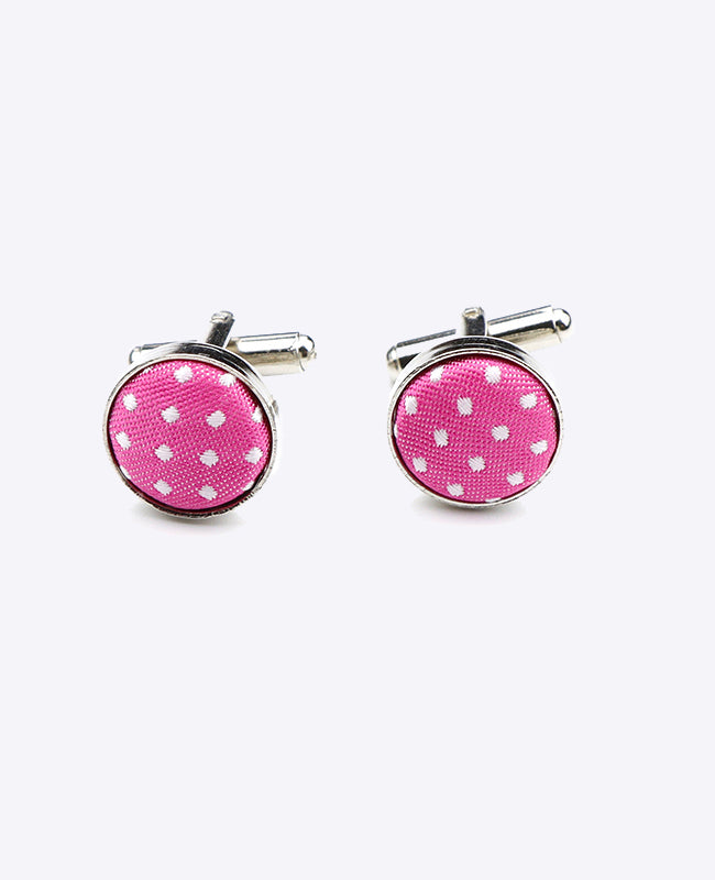 Gemelli Rosa n°2 A Pois in Poliestere «Louis»