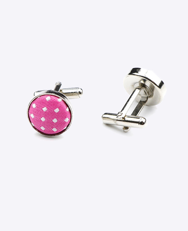 Gemelli Rosa n°2 A Pois in Poliestere «Louis»