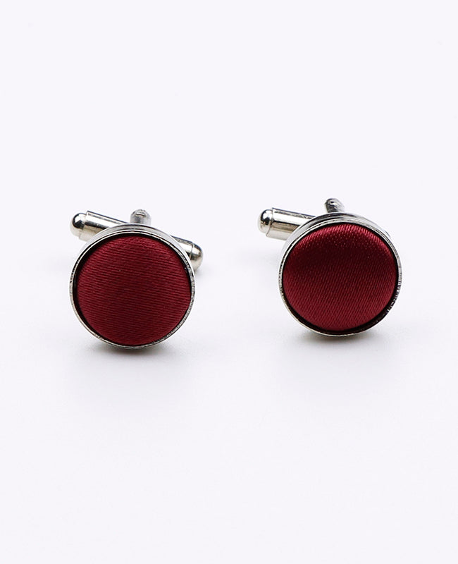 Boutons de Manchette Rouge n°1 en Polyester | Anatole - Unipap's