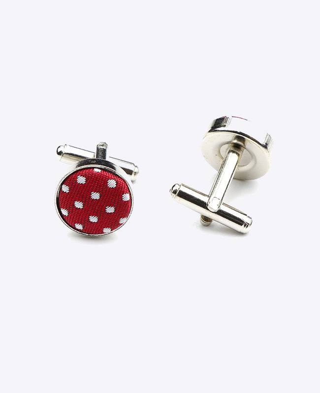 Gemelli Rosso n°2 A Pois in Poliestere «Louis»