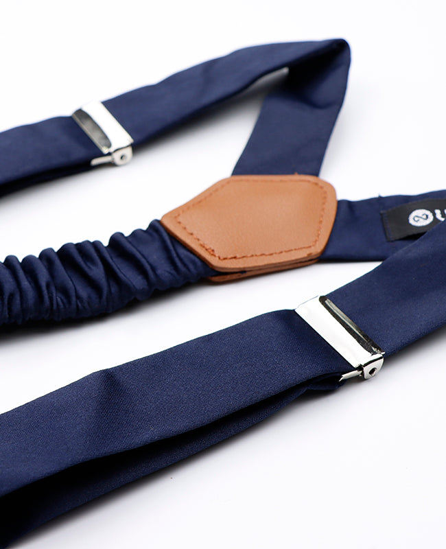 Bretelle Uomo Blu n°1 in Poliestere «Ernest»