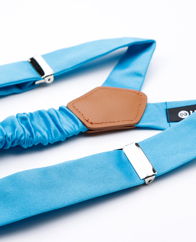 Bretelle Uomo Blu n°3 in Poliestere «Ernest»