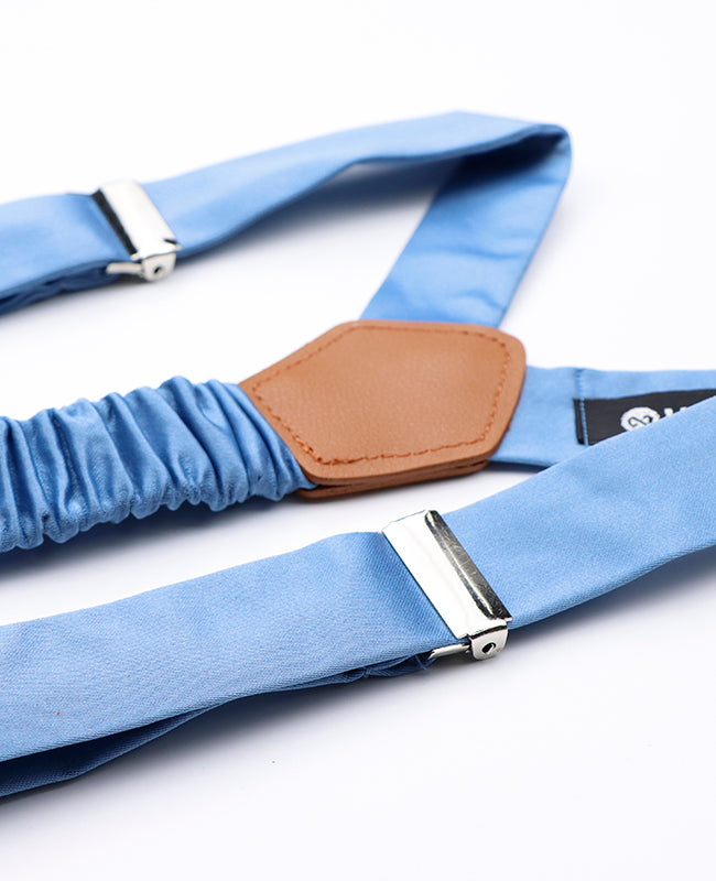 Bretelle Uomo Blu n°7 in Poliestere «Ernest»