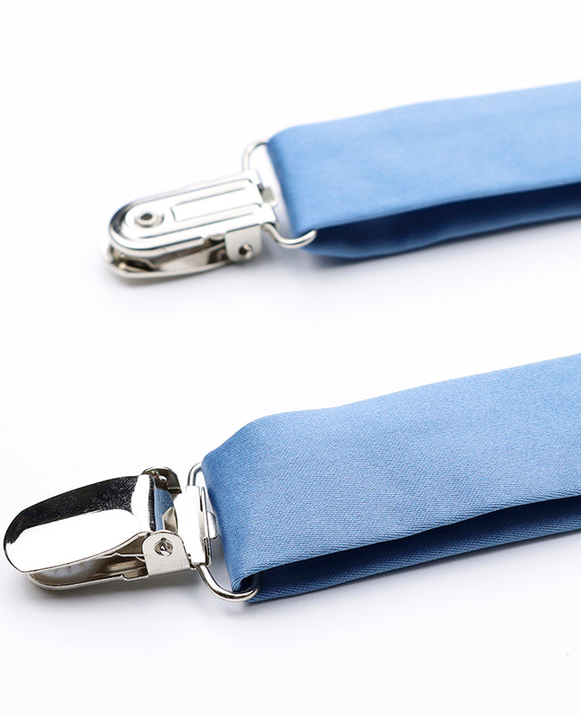 Bretelle Uomo Blu n°7 in Poliestere «Ernest»