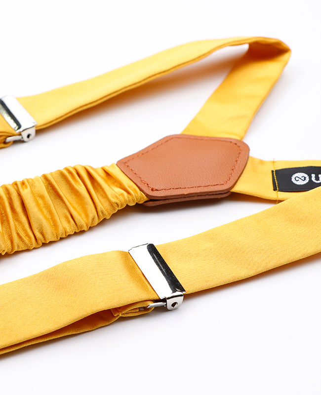 Bretelle Uomo Giallo n°1 in Poliestere «Ernest»
