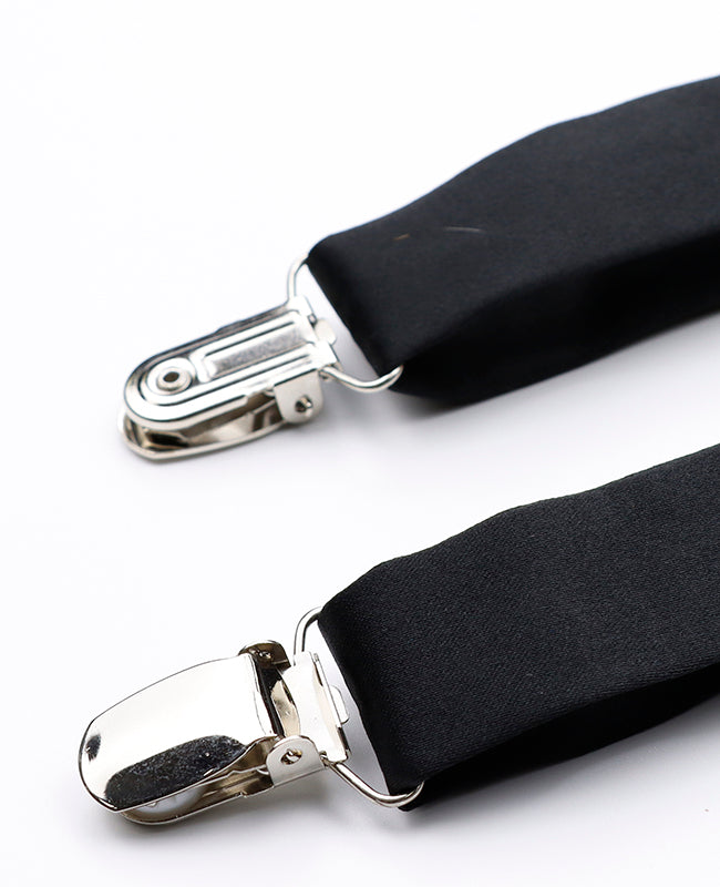 Bretelle Uomo Nero in Poliestere «Ernest»