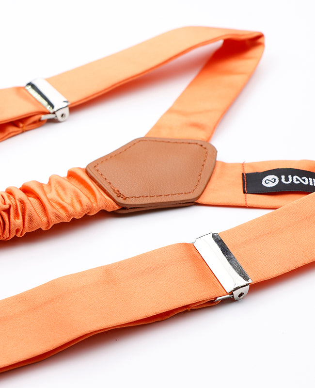 Bretelle Uomo Arancione n°2 in Poliestere «Ernest»