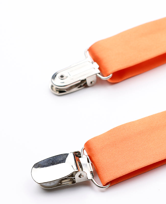 Bretelle Uomo Arancione n°2 in Poliestere «Ernest»