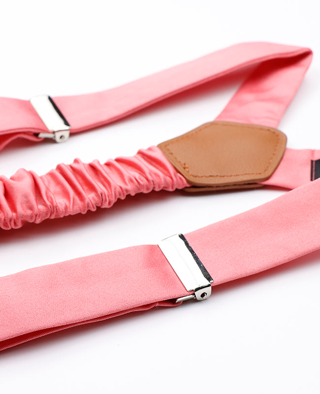 Bretelle Uomo Rosa n°2 in Poliestere «Ernest»