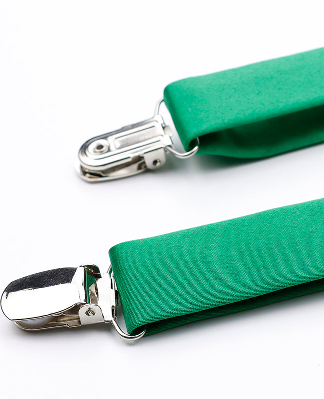 Bretelle Uomo Verde n°3 in Poliestere «Ernest»