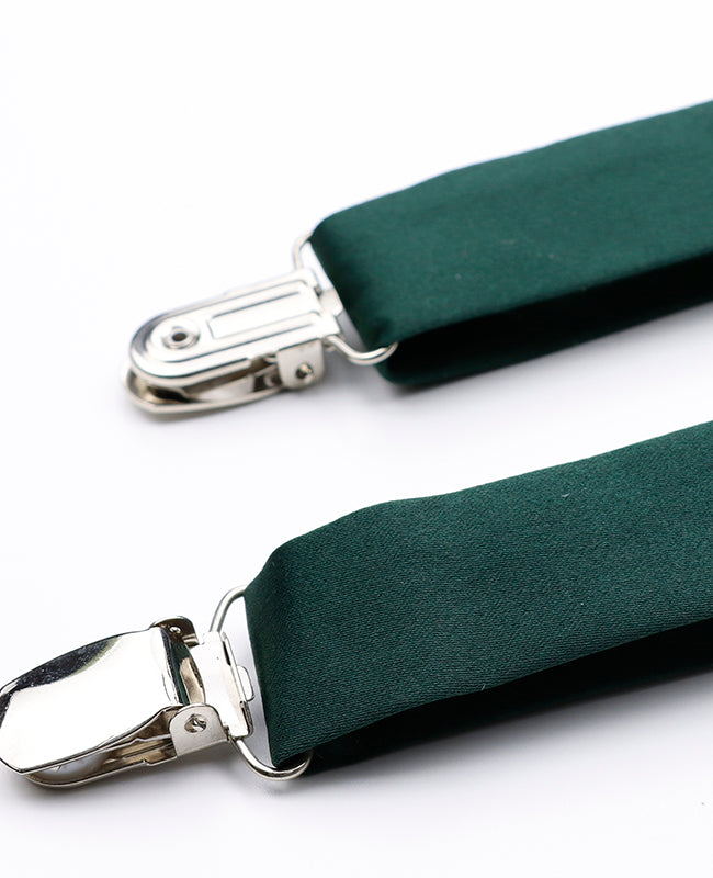 Bretelle Uomo Verde n°4 in Poliestere «Ernest»